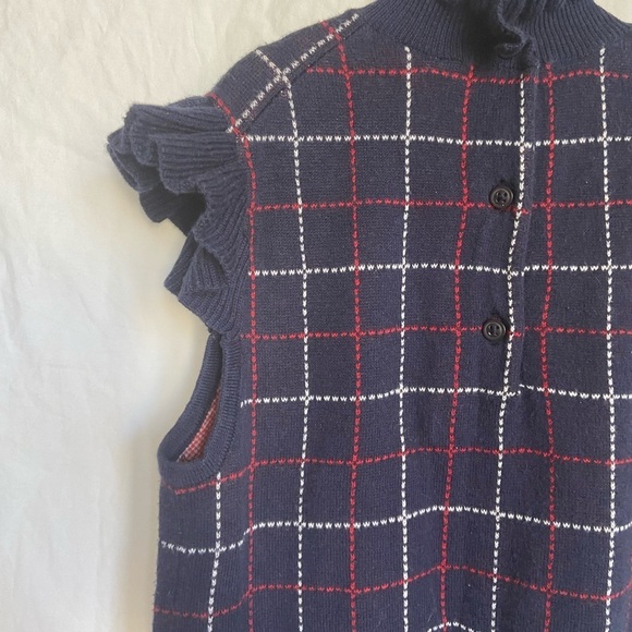 JANIE AND JACK EMBROIDERED SWEATER TOP Size 10 - Picture 6 of 9